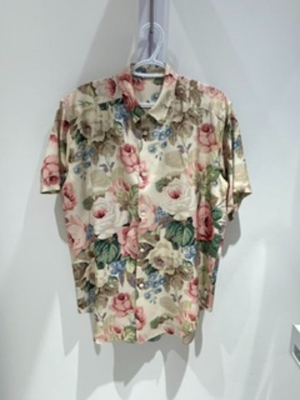 Adrienne Vittadini Floral Short Sleeve blouse